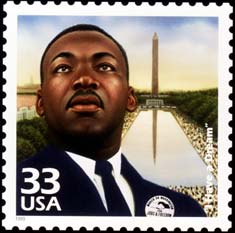 Martin Luther King, Jr. stamp